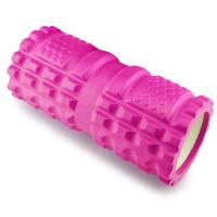Ролик для йоги (розовый) 33х14см ЭВА/АБС B32203