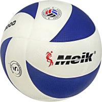 Мяч волейбольный "Meik-VXL2000" "Perfomance Competition" (бело/синий), PU 2.5, 280 гр, клееный,бут.кам, C28680-1