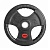 Диск 51 мм. обрезиненный 25 кг. VictoryFit VF-S512500